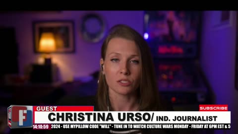 BANK OF AMERICA DE-BANKING JOURNALIST CHRISTINA URSO - PART 1 0F 2