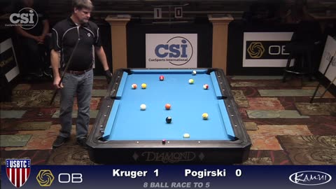 Kruger vs Pogirski ▸ 2015 US Bar Table 8-Ball Championship