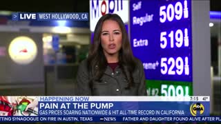 California gas prices hit $5 per gallon