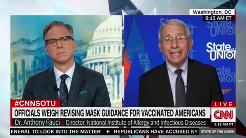 Fauci Admits He Pushing For Another Mask Mandate