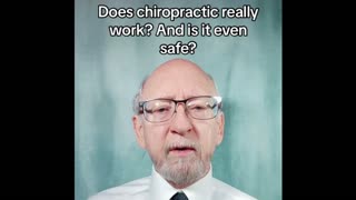 DR. CM CURTIS ON TIKTOK: Chiropractic Treatment -- safe and effective?