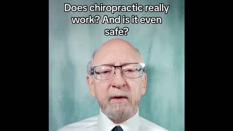 DR. CM CURTIS ON TIKTOK: Chiropractic Treatment -- safe and effective?