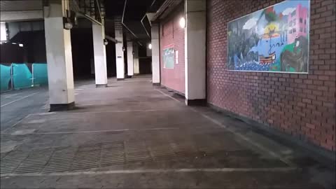 Exclusive access to the closed Pentagon Bus Station in Chatham