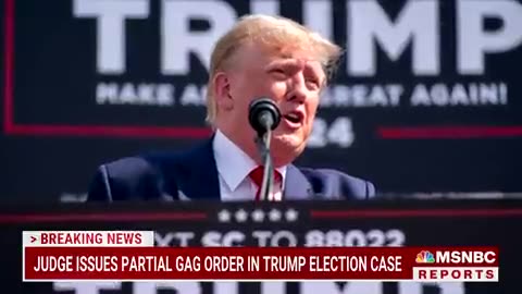 Federal Judge Issues Gag Order On Trump