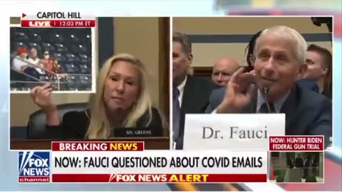 Marjorie Taylor Greene Grills Mr. Anthony Fauci - NOT Dr. Anthony Fauci