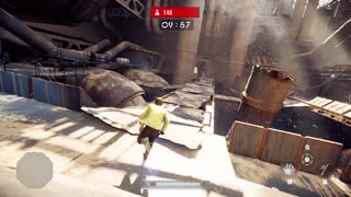 SWBF2 2017: Arcade Onslaught Luke Skywalker Jakku Gameplay