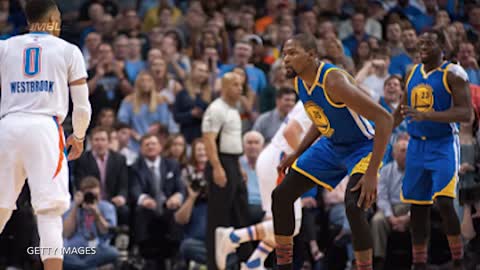 Russell Westbrook Yells "I'm Comin!" Kevin Durant Responds "So What," Headbutts Andre Roberson