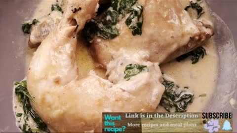 Keto Chicken Florentine