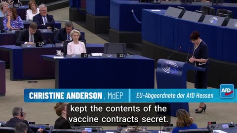 Frau von der Leyen, Sie sind eine Schande für jede Demokratie. ‼️Schämen Sie sich‼️