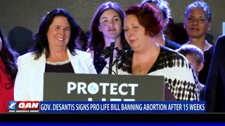 Fla. Gov. DeSantis signs pro-life bill banning abortion after 15-weeks