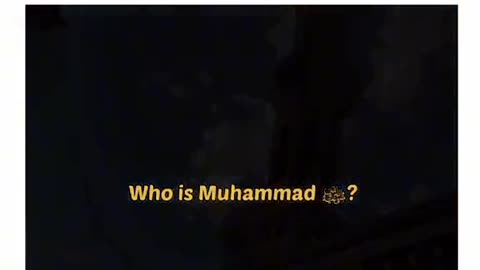 Who is prophet Muhammad???