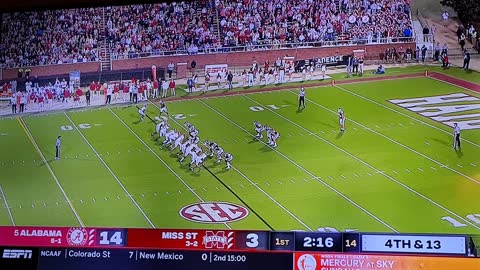 Sacks back to back by bama