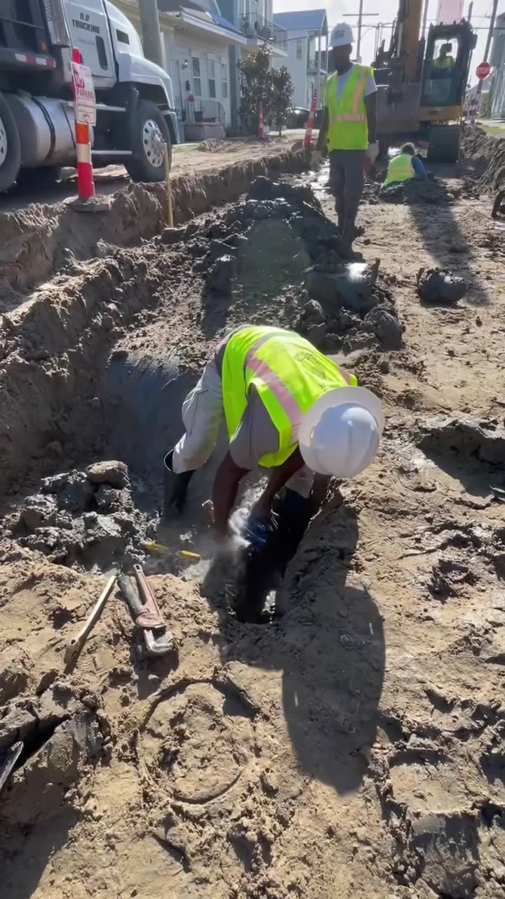 Live Water Main Fix Goes Wrong