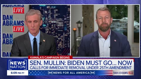 Biden should resign and Kamala is no threat: Sen. Markwayne Mullin | Dan Abrams Live| N-Now ✅