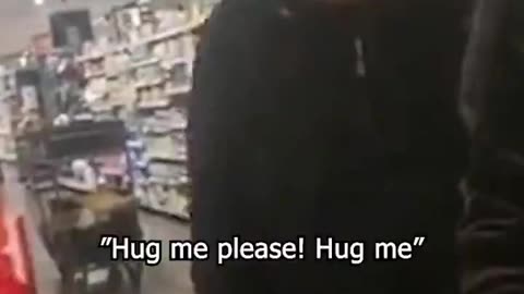 "Hug me lady, I will wait for you". Look at what Irish women have to tolerate