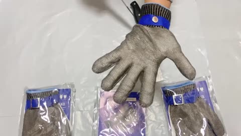 Resistant Anti-Cutting Steel Gloves