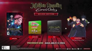 Jujutsu Kaisen Cursed Clash - Official Jujusta 2024 Trailer