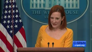 Psaki Offers Bizarre Response to Russia Sanctioning Biden