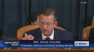 Collins opening statement in impeachment hearing