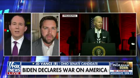 JD Vance: Biden is effectively declaring war on half the country