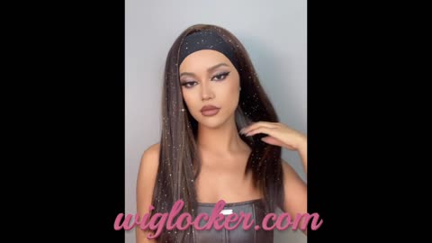 Synthetic Headband wig