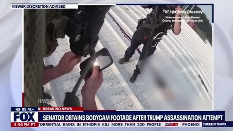 Trump rally shooter bodycam released after assassination attempt