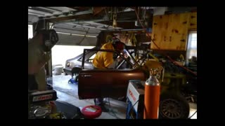 1979 Ford Mustang Restoration Weekend 1 and 2 of car sectioning Roof, Rear Quarter, and wheel