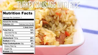 High Protein Rice and Meat Recipes 3 Ways (Turkey and Chicken Sausage)