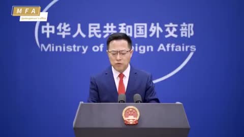 CHINA'S MINISTRY OF FOREIGN AFFAIRS ISSUES STATEMENT ON U.S. BIO WEAPON LABS IN UKRAINE