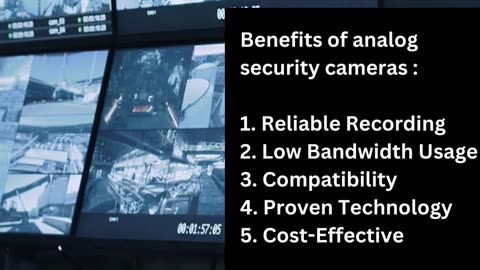 Analog Security Cameras: Traditional Surveillance for Peace of Mind