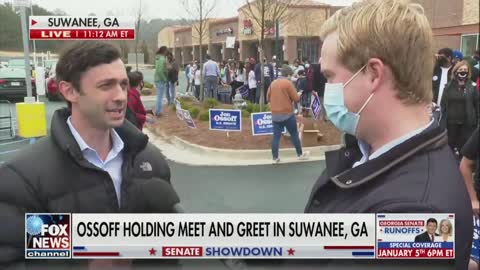 Reporter Presses Ossoff On China — His Response Says It All