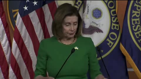 Nancy Pelosi: I want to SALUTE President Biden