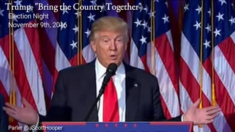 Trump Victory Speech November 9, 2016