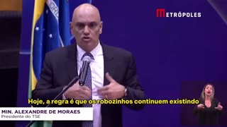 Alexandre de Moraes Chama o Povo Brasileiro de Miliciano
