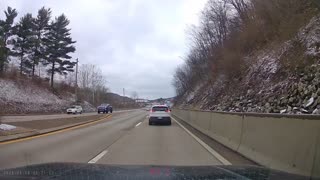 Pittsburgh Trip (Dash Cam) Timelapse 1/18