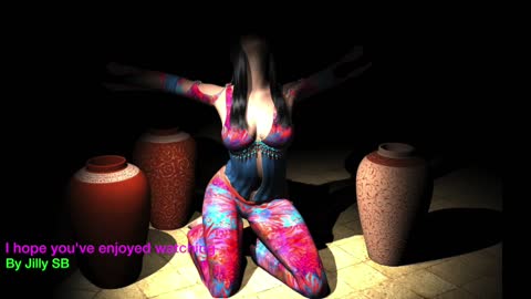 Daz3D experimenting with lights
