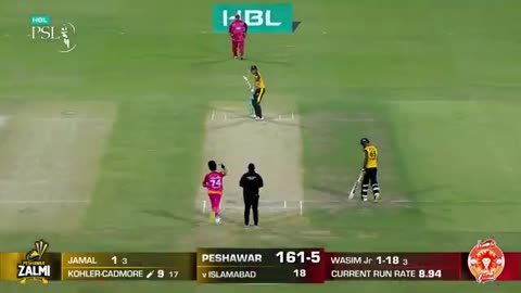 PSL highlit match Peshawar and islamabad