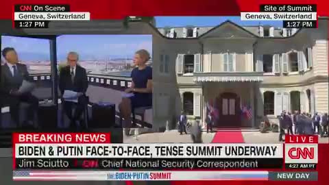 CNN Gushes Over Biden's Putin Handshake in Pravda-Like Coverage