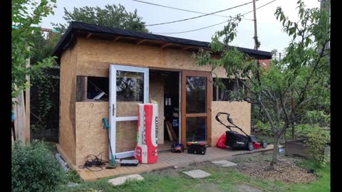 Mysterious pallet shed from A to Z /DIY Cool garden room from pallets