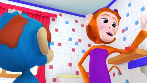 Healthy Habits with Baby Monkey kids song