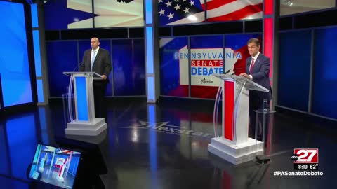 Pennsylvania U.S. Senate Debate - John Fetterman, Mehmet Oz