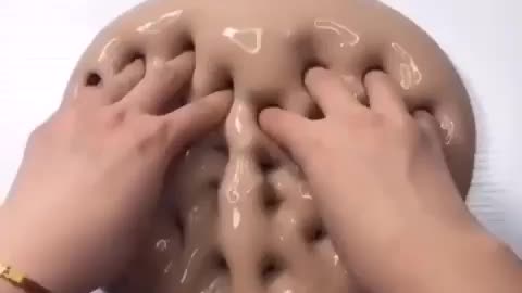 Asmr slime satisfying video