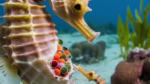 3 unique facts about seahorses