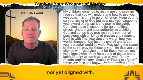 Combine Your Weapons of Warfare