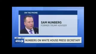 Nunberg: White House press secretary Sarah Huckabee Sanders is a "joke" and a "fat slob."