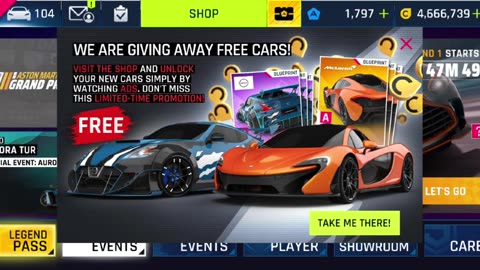 Asphalt 9: Legends - Pop-Up Alert Screen/Bug Pop-Up Alert Screen