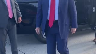 Trump Dances to His Fan's Chants