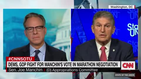 Sen. Joe Manchin explains why he wanted changes to relief bill