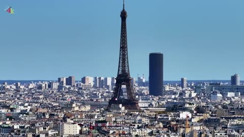 Paris, France 🇫🇷 | Stunning 4K Drone Footage