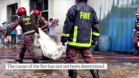 Dozens die in Bangladesh factory fire